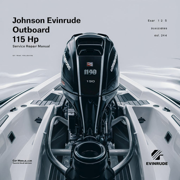 Johnson Evinrude Outboard 115 HP Service Repair Manual PDF Download