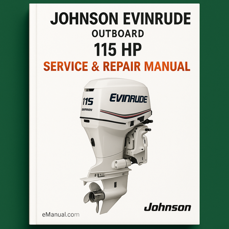 Johnson Evinrude Outboard 115 HP Service Repair Manual