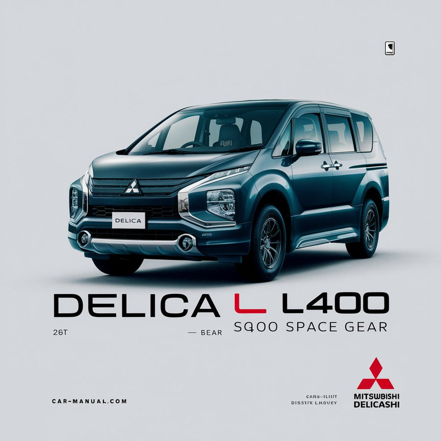 Mitsubishi Delica L400 Space Gear 1995-1998 Service Repair Workshop Manual  Pdf