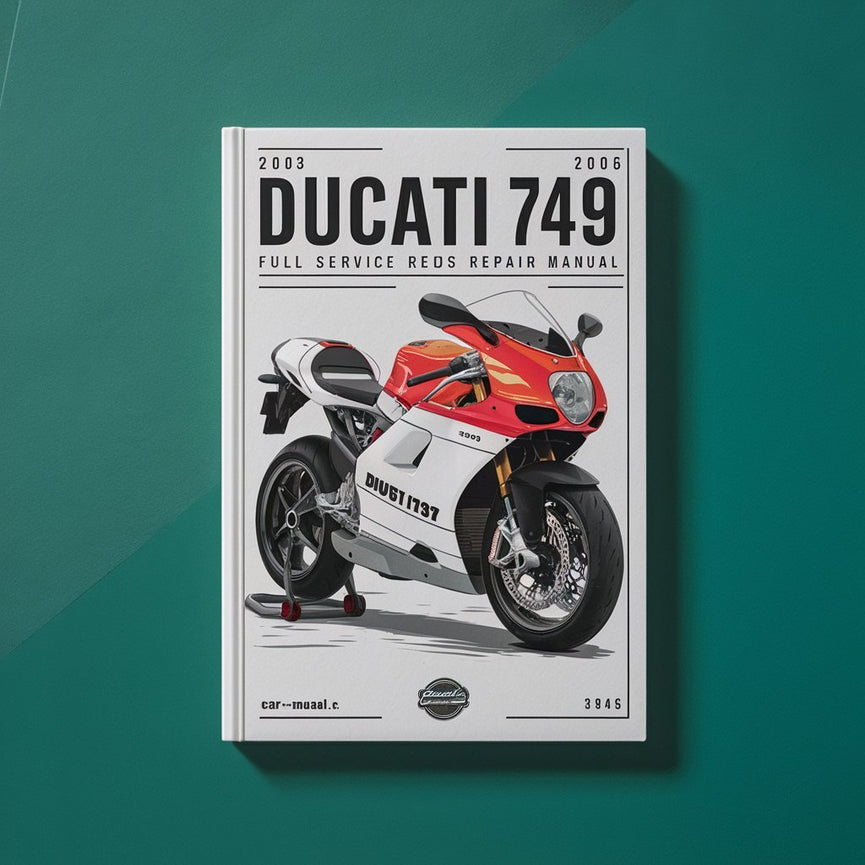 Ducati 749 2003-2006 Full Service Repair Manual PDF Download
