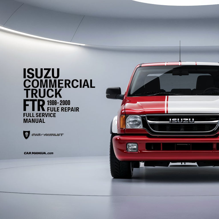 Isuzu Commercial Truck Ftr 1998-2000 Full Service Repair Manual