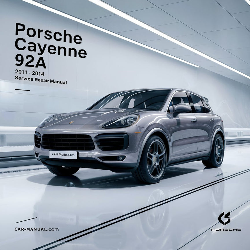 Porsche Cayenne 92A 2011 2012 2013 2014 Manual de servicio Descargar PDF