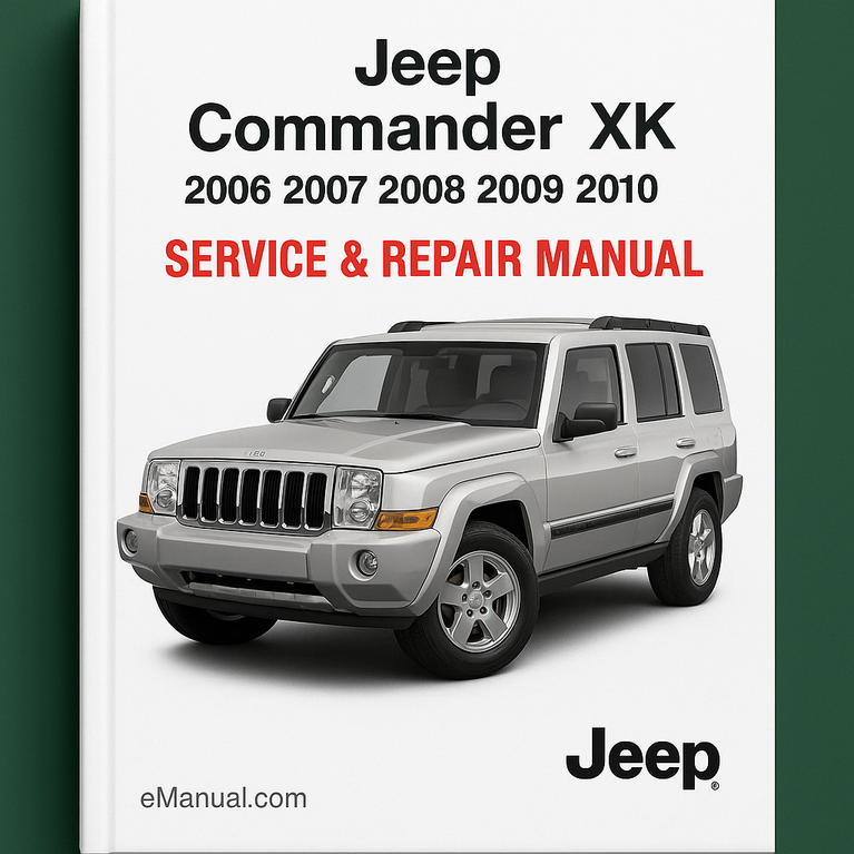 Jeep Commander XK 2006 2007 2008 2009 2010 Service Repair Manual