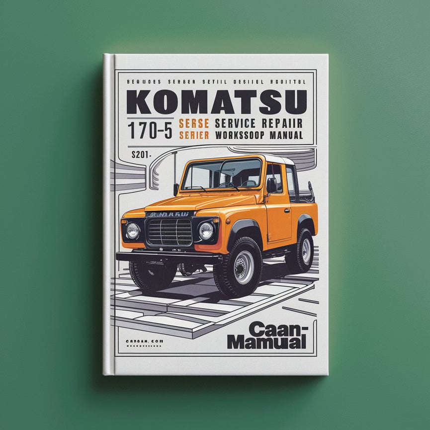 Komatsu 170E-5 Series Diesel Engine Service Repair Workshop Manual