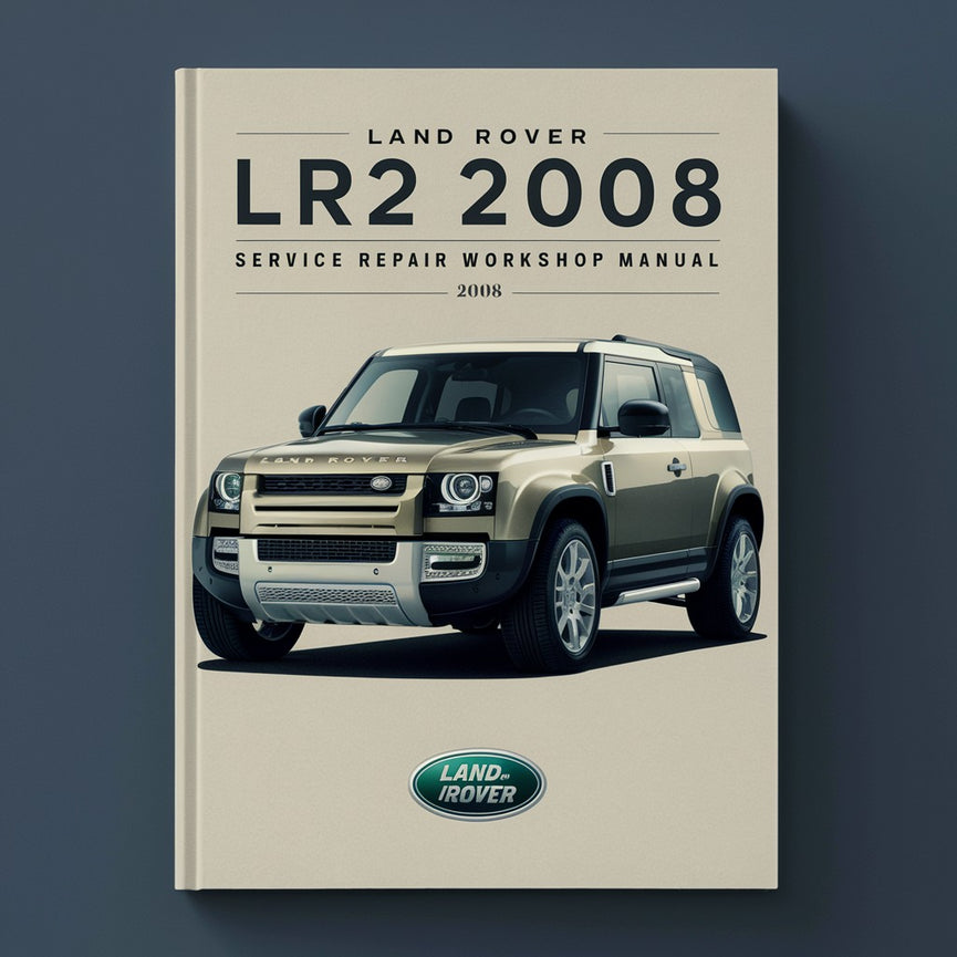 Land Rover LR2 2008 Service Repair Workshop Manual  Pdf