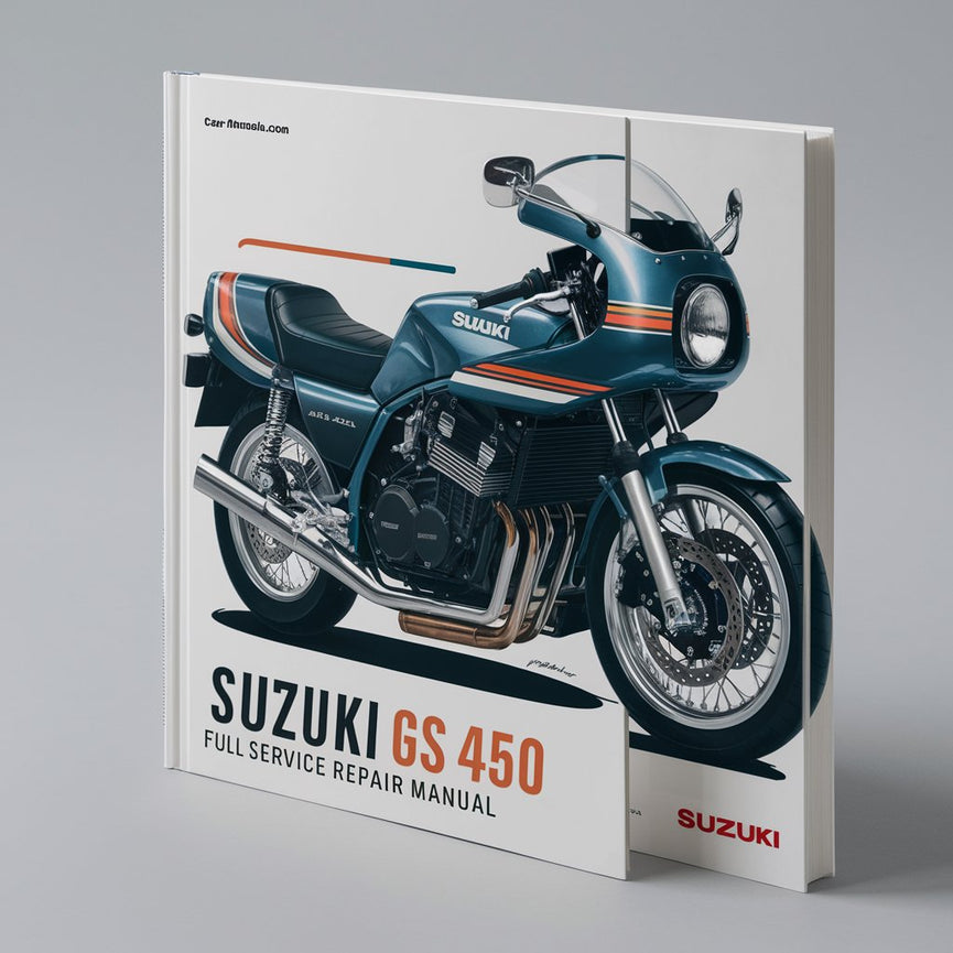 Suzuki GS450 1979-1985 Manual de reparación de servicio completo Descargar PDF