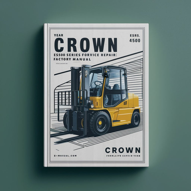 Crown ESR4500 Series Forklift Service Repair Factory Manual