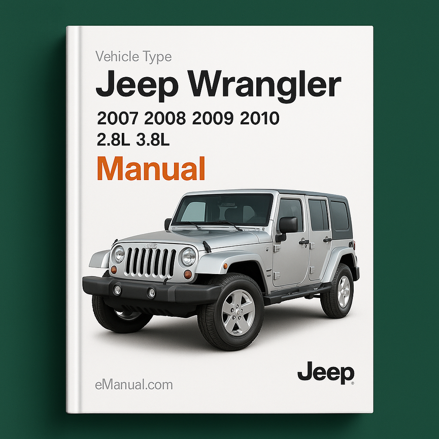 Jeep Wrangler 2007 2008 2009 2010 JK 2.8L 3.8L Manual
