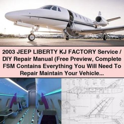 2003 Jeep LIBERTY KJ Factory Service / DIY Repair Manual (Free Preview Complete FSM Contains Everything You Will Need To Repair Maintain Your Vehicle) PDF Download