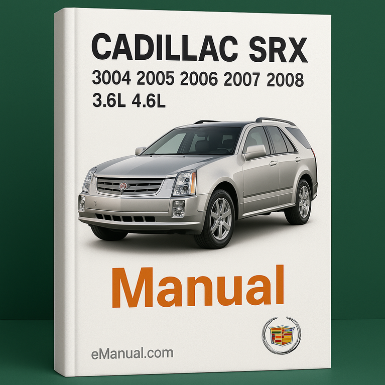 Cadillac SRX 2004 2005 2006 2007 2008 3.6L 4.6L Manual