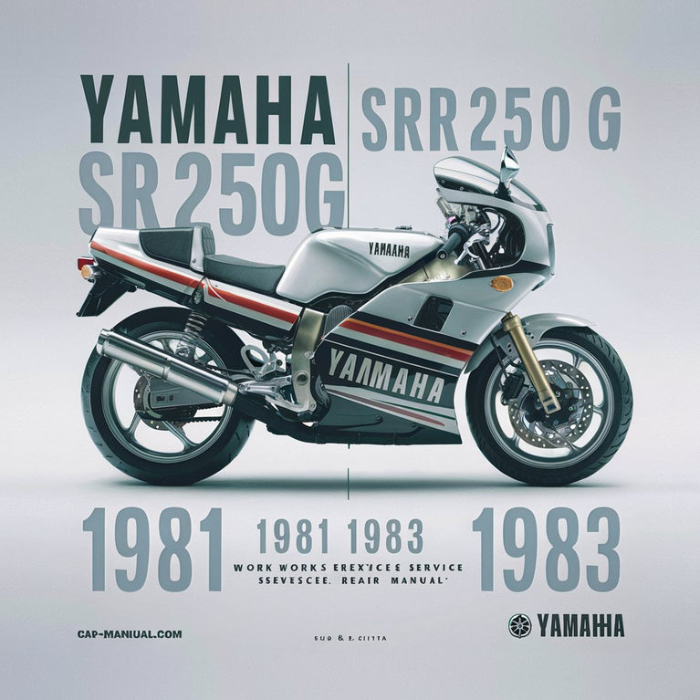 Yamaha Sr250 Sr250g 1980 1981 1982 1983 Workshop Service Repair Manual