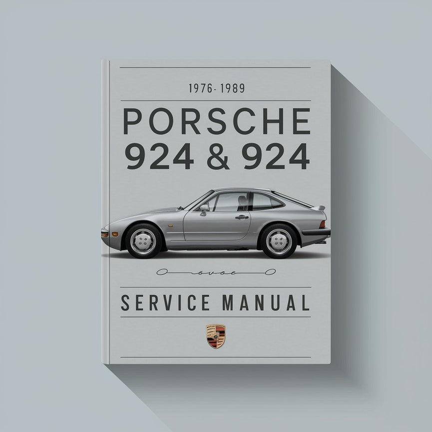 1976-1989 Porsche 924 & 924 Turbo Service Repair Manual PDF Download