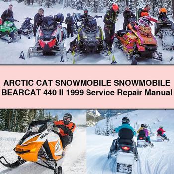 ARCTIC CAT Snowmobile Snowmobile BEARCAT 440 II 1999 Service Repair Manual