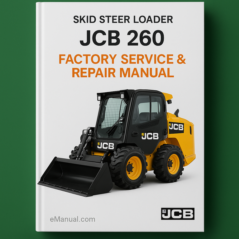Jcb 260 Skid Steer Loader Factory Service Repair Manual