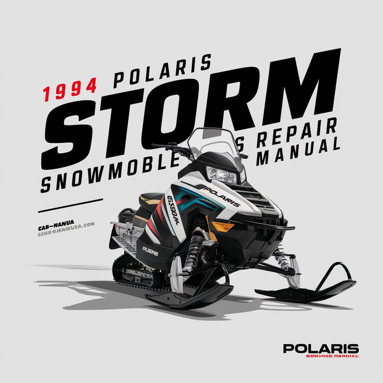 1994 POLARIS STORM Snowmobile Service Repair Manual