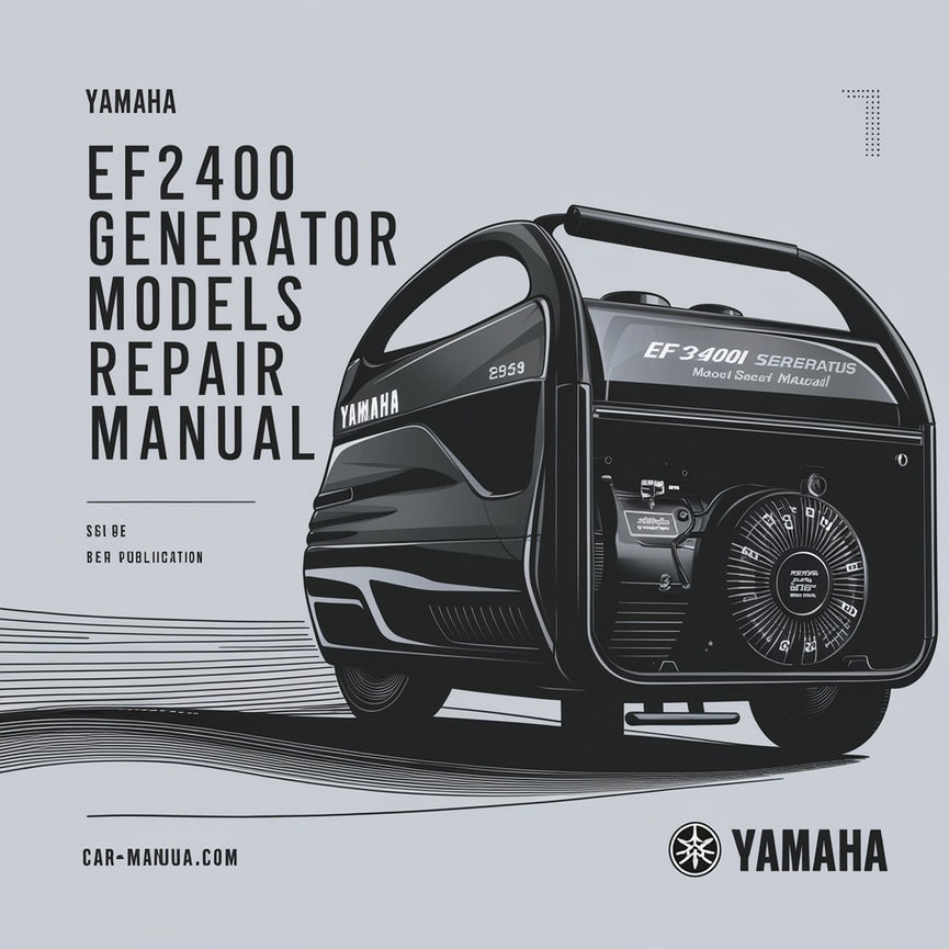 Yamaha Ef2400is Generator Models Service Repair Manual