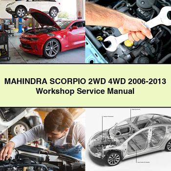 MAHINDRA SCORPIO 2WD 4WD 2006-2013 Workshop Service Repair Manual PDF Download