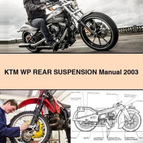 KTM WP Hinterradaufhängung Handbuch 2003 PDF Download