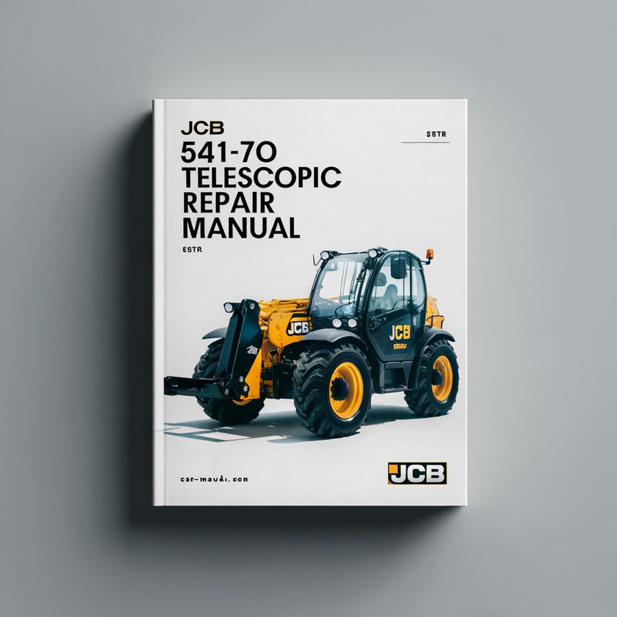 JCB 541-70 Telescopic Handler Service Repair Manual