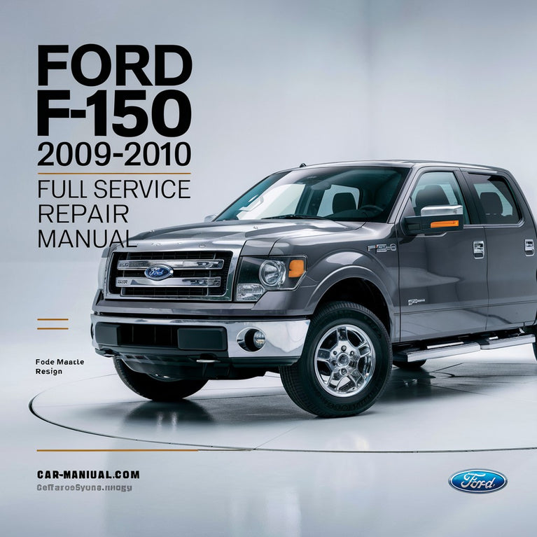 Ford F150 2009-2010 Full Service Repair Manual