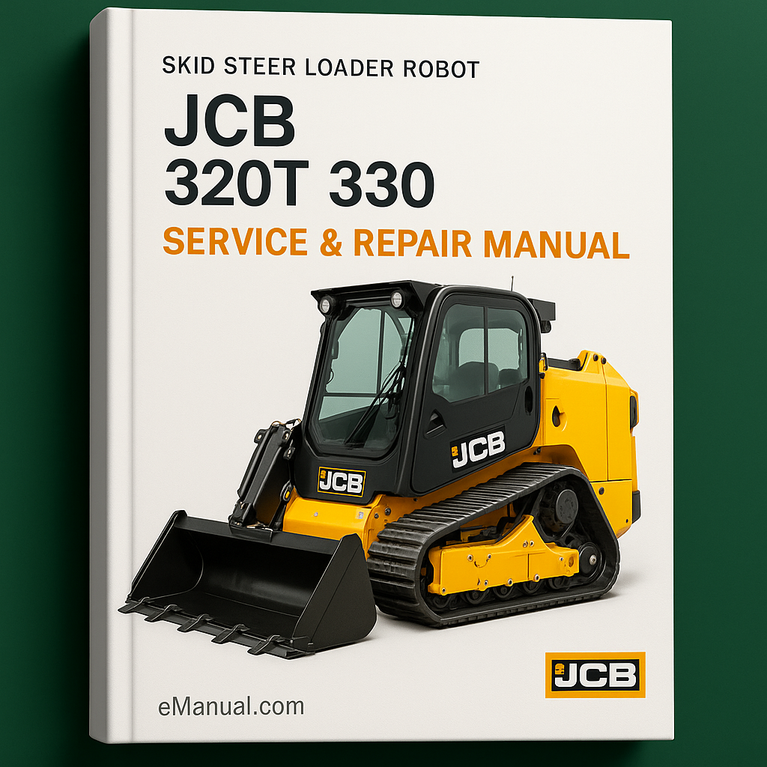 Jcb 320t 330 Skid Steer Loader Robot Service Repair Manual