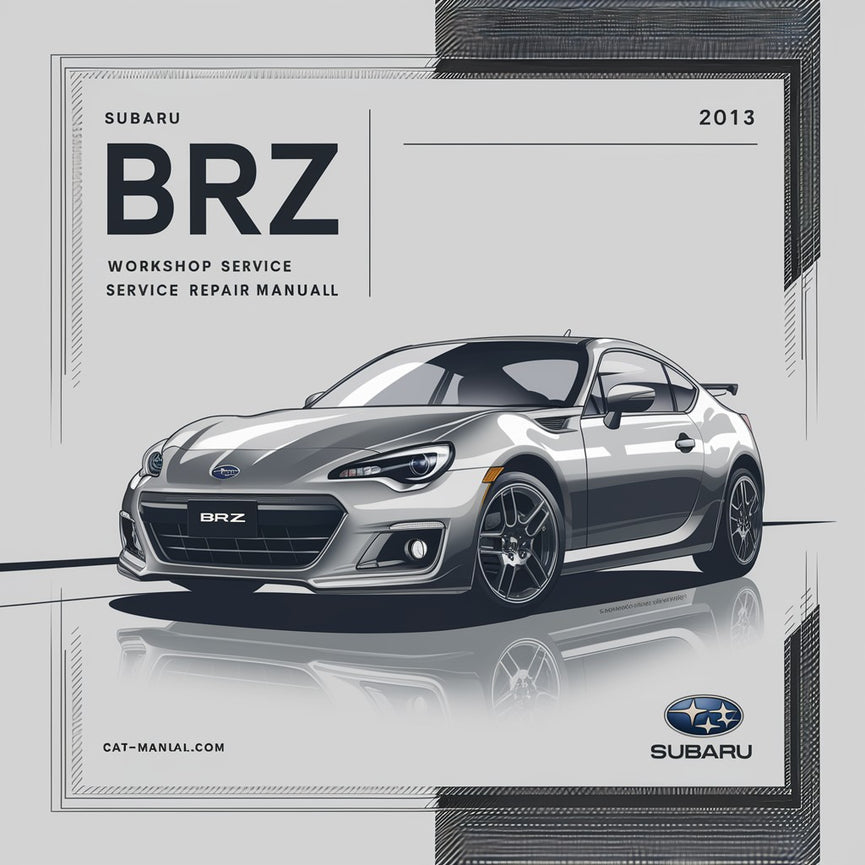 SUBARU BRZ 2012-2013 Werkstatt-Service-Reparaturhandbuch PDF-Download