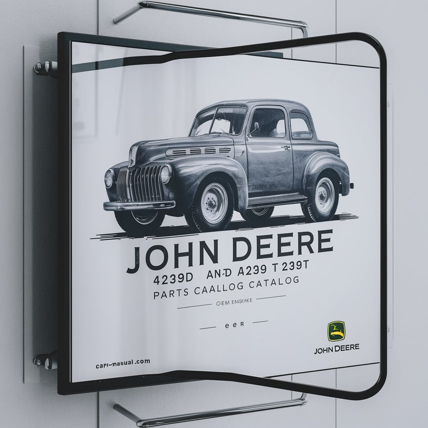 John Deere 4239D und 4239T Ersatzteilkatalog für OEM-Motoren