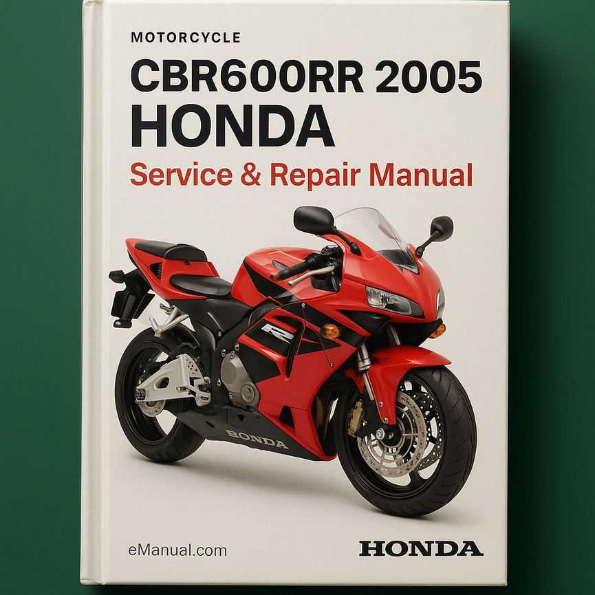CBR600RR 2005 HONDA Service Repair Manual