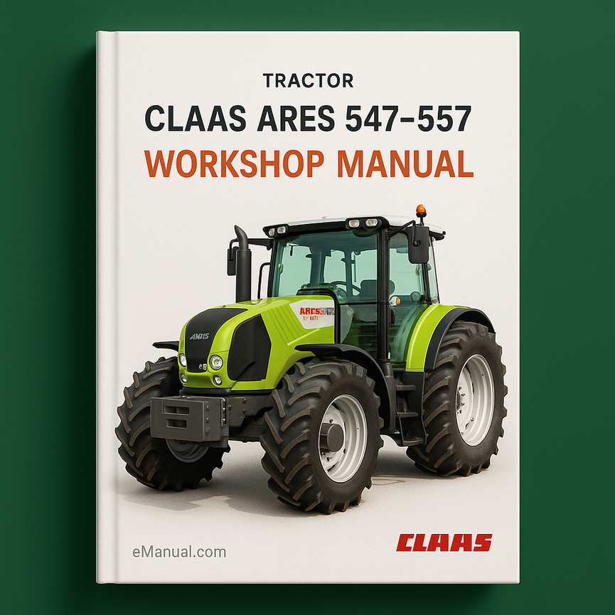 Claas Ares 547-557 Workshop Manual