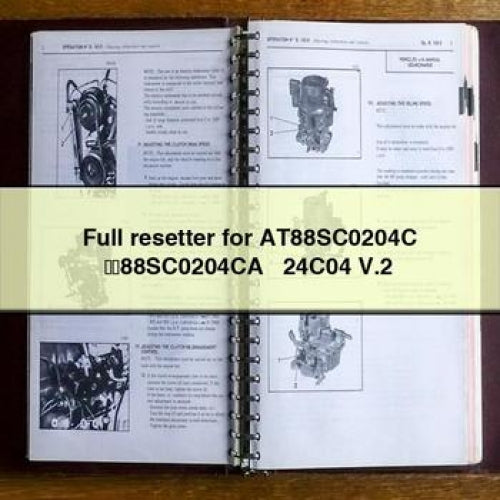 Full resetter for AT88SC0204C АТ88SC0204CA + 24C04 V.2