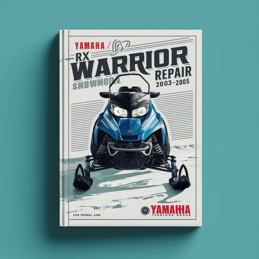 Yamaha RX-1 / RX Warrior snowmobile Service Manual Repair 2003-2005 RX1 PDF Download