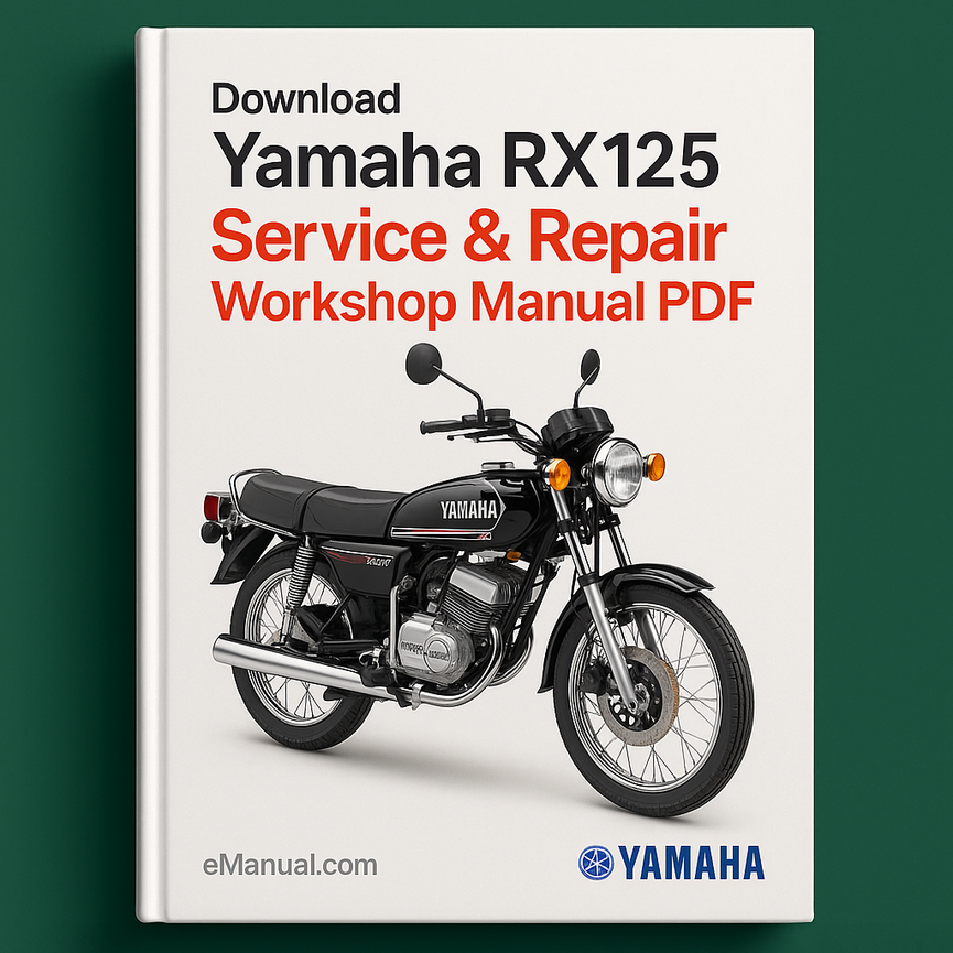 Download Yamaha RX125 RX 125 Service Repair Workshop Manual PDF