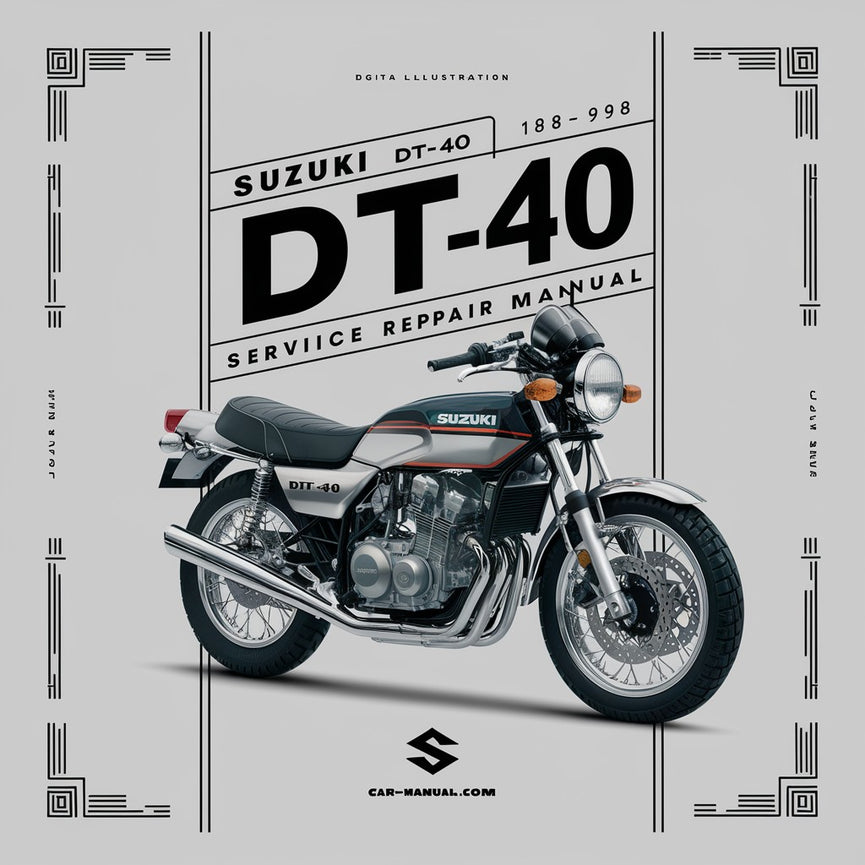 Suzuki DT40 DT-40 1988-1998 Service Repair Manual