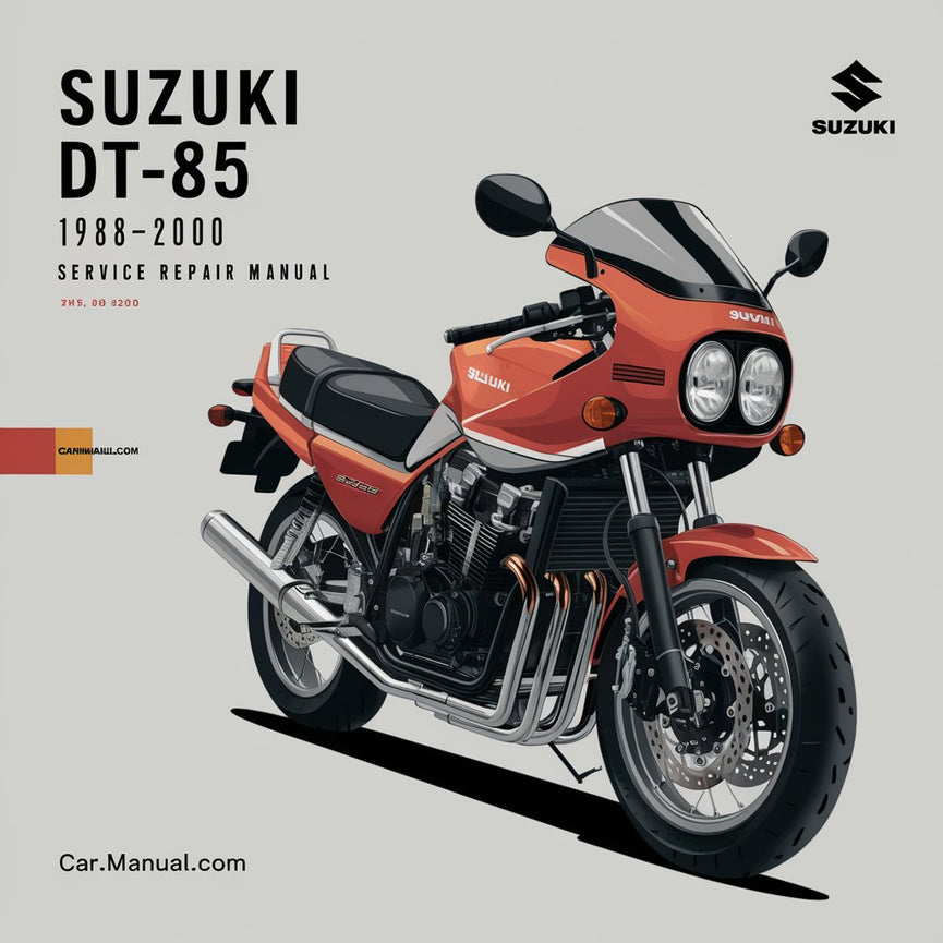 Suzuki DT85 DT-85 1988-2000 Service Repair Manual