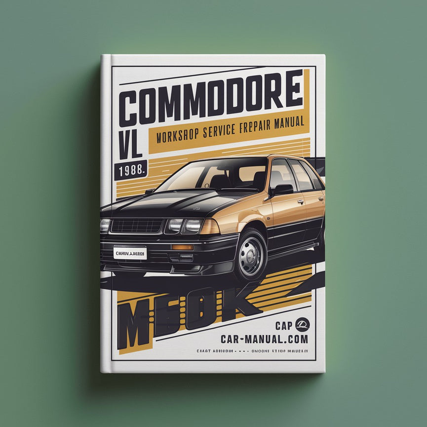 Commodore VL 1986-1988 Workshop Service Repair Manual