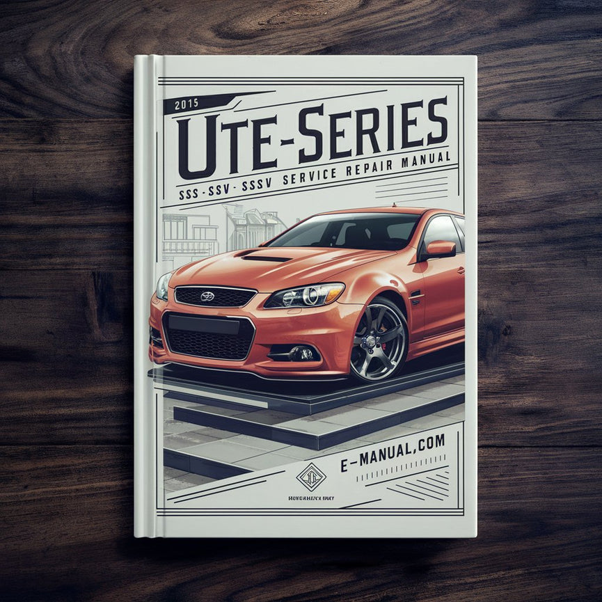 UTE VF Series SS SS-V SV6 2013-2015 Workshop Service Repair Manual