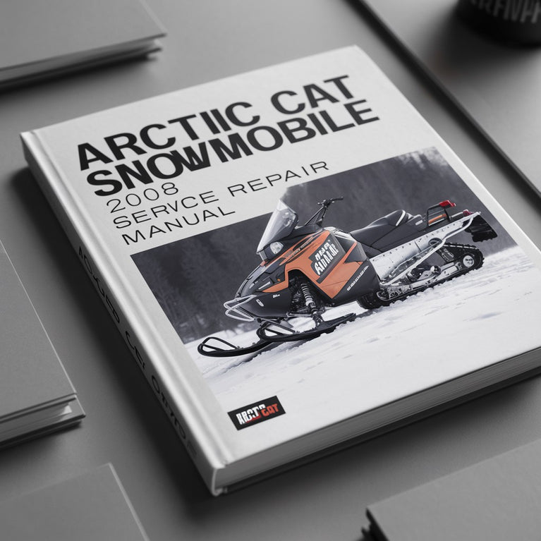 Arctic Cat all Snowmobile 2008 Service Repair Manual PDF Download