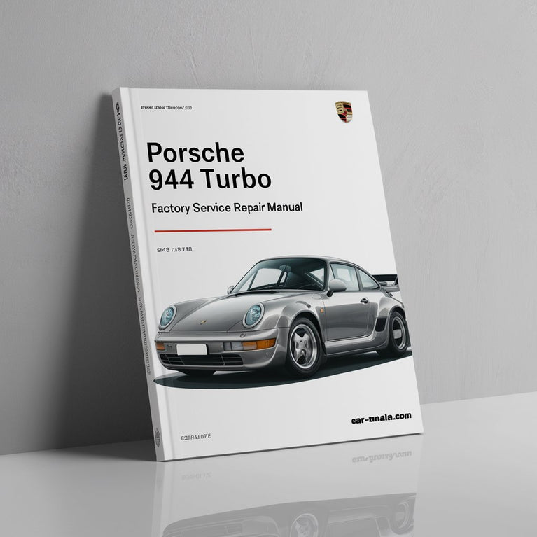 Porsche 944 Turbo 1987-1991 Factory Service Repair Manual