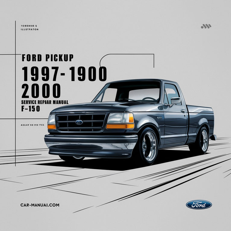 Ford Pickup F150 1997-2000 Service Repair Manual F-150