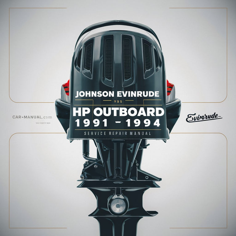 JOHNSON EVINRUDE 60 PS Außenbordmotor 1991-1994 Servicehandbuch PDF herunterladen