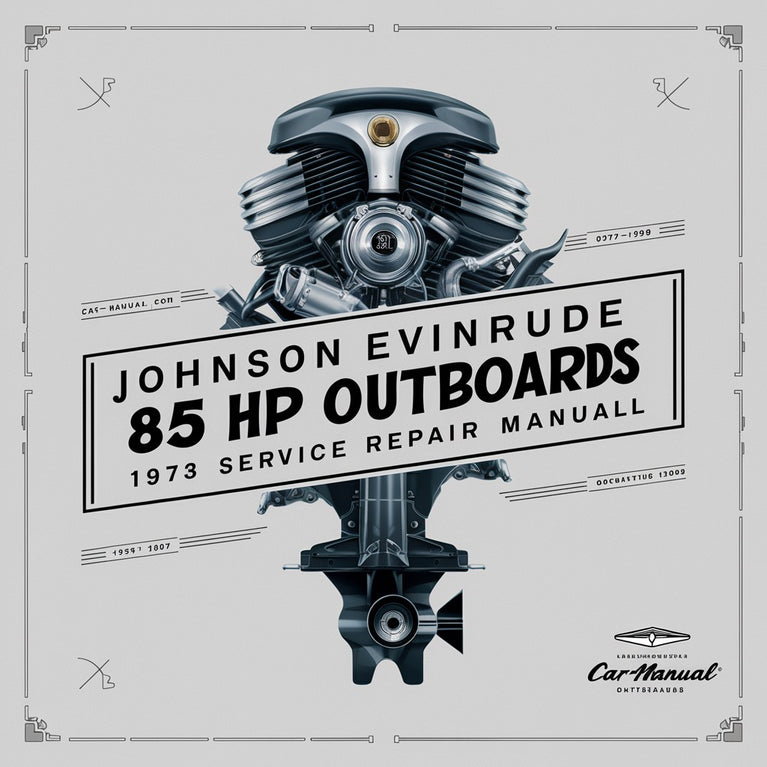 JOHNSON EVINRUDE 85 HP OUTBOARDS 1973-1989 Service Repair Manual