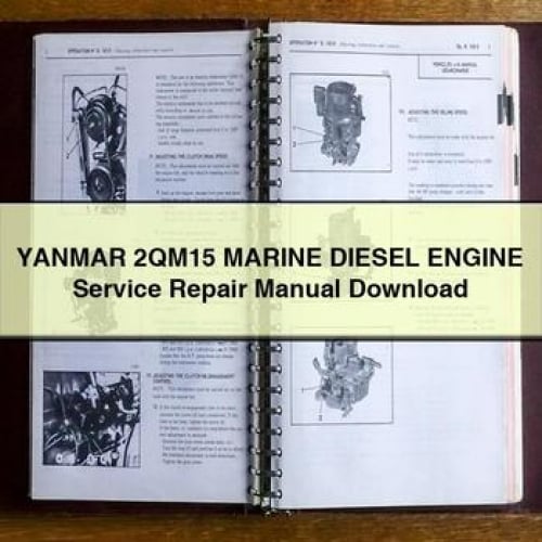 YANMAR 2QM15 Marine Diesel Engine Service Repair Manual PDF Download