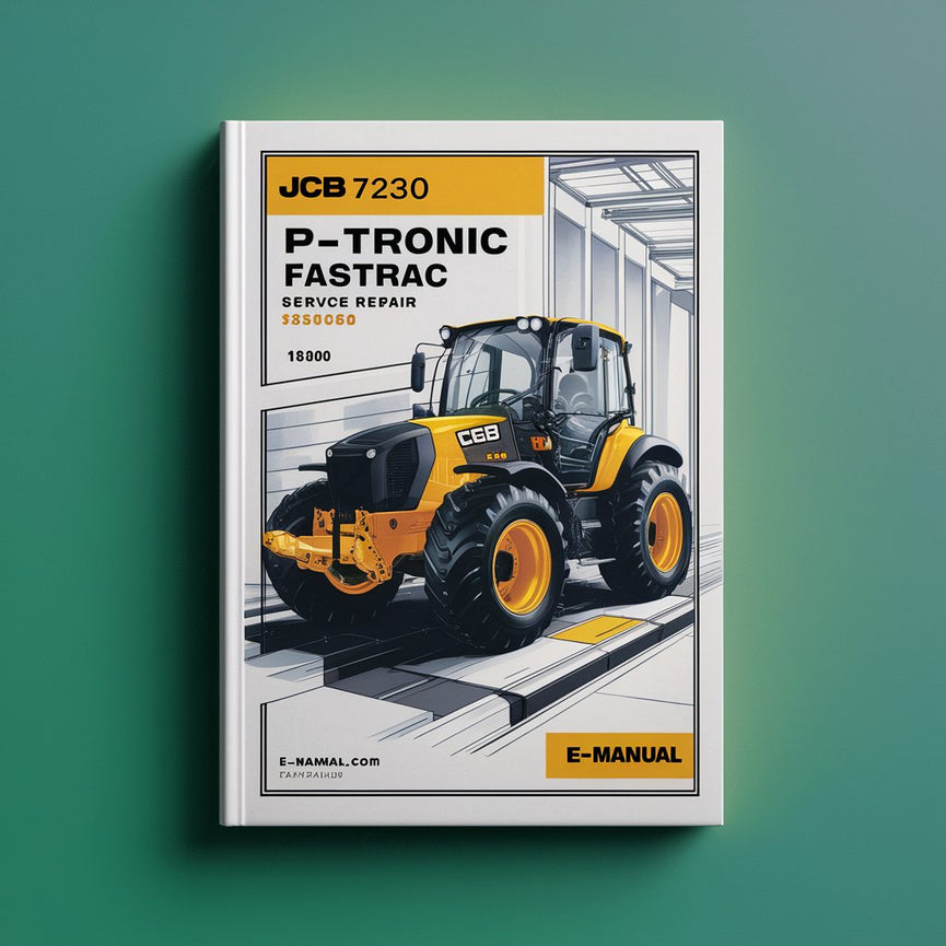 JCB 7230 P-TRONIC FASTRAC SN 1350000 UP Service Repair Manual