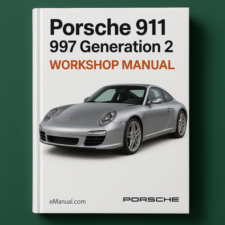 Porsche 911 997 Generación 2 Cubre todos los vehículos 997.2 Carrera 2 Carrera 4 S Cabrio GT3 y Turbo Modelos 2009-2012 Manual de taller de reparación de servicio Descargar Pdf