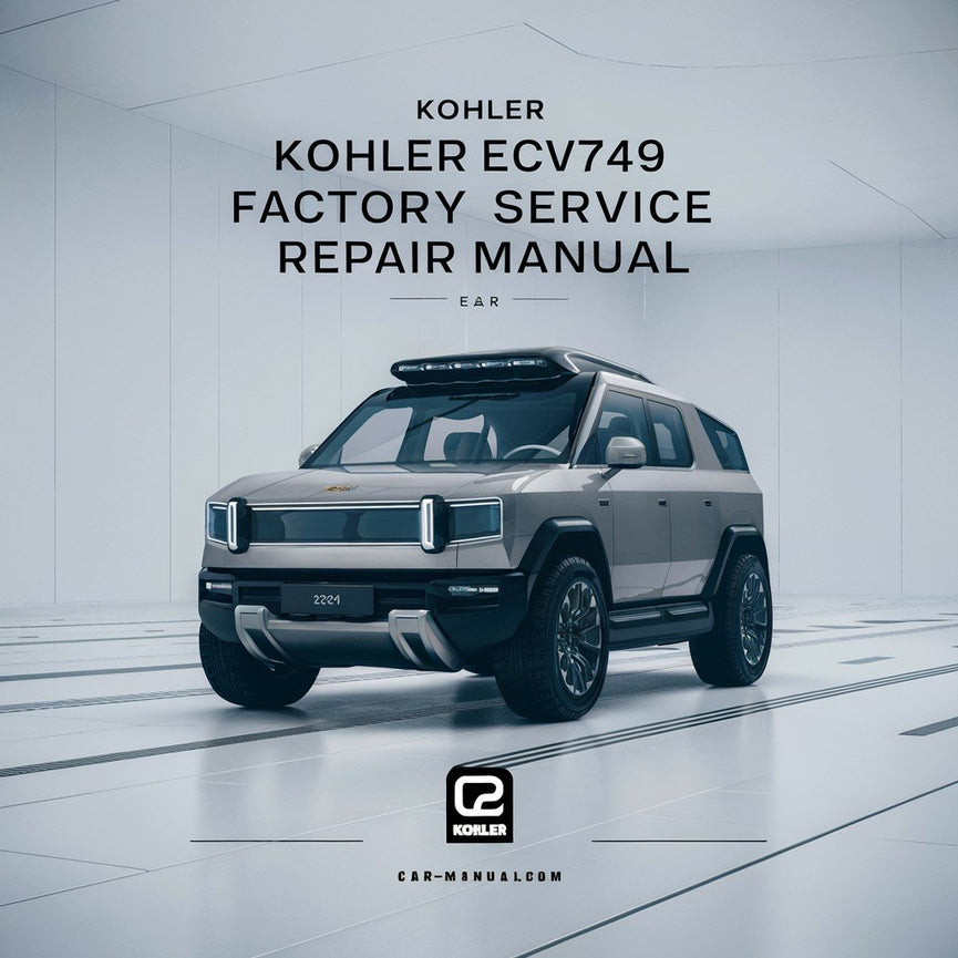 Kohler ECV749 Engine Factory Service Repair Manual