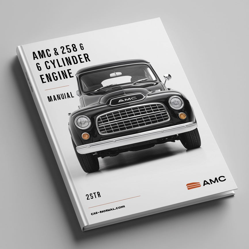 Manual de reconstrucción del motor de 6 cilindros AMC 232 y 258