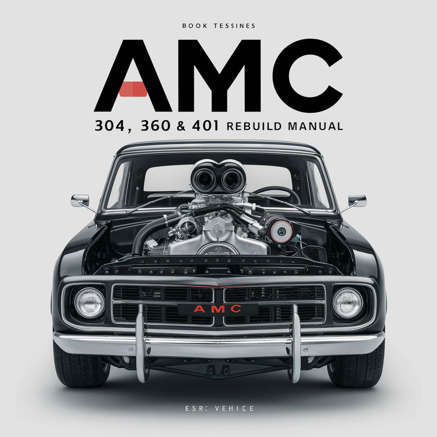 Manual de reconstrucción del motor V8 AMC 304 360 y 401