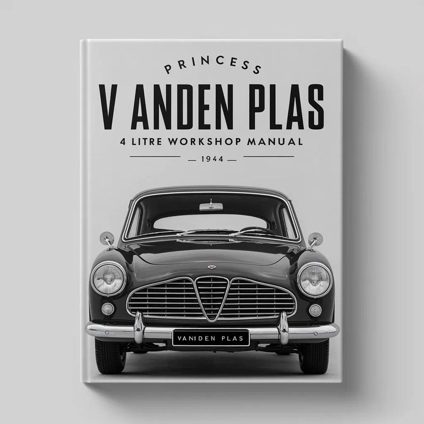 Princess Vanden Plas 4 Litre Workshop Manual PDF Download