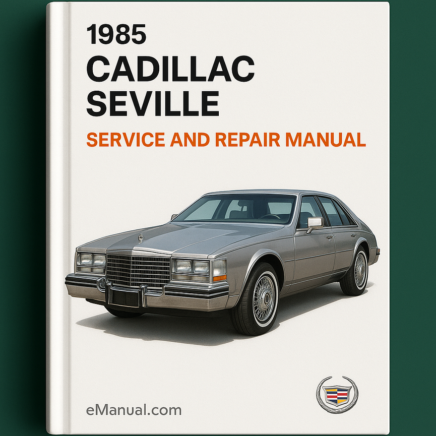 1985 Cadillac Seville Service and Repair Manual