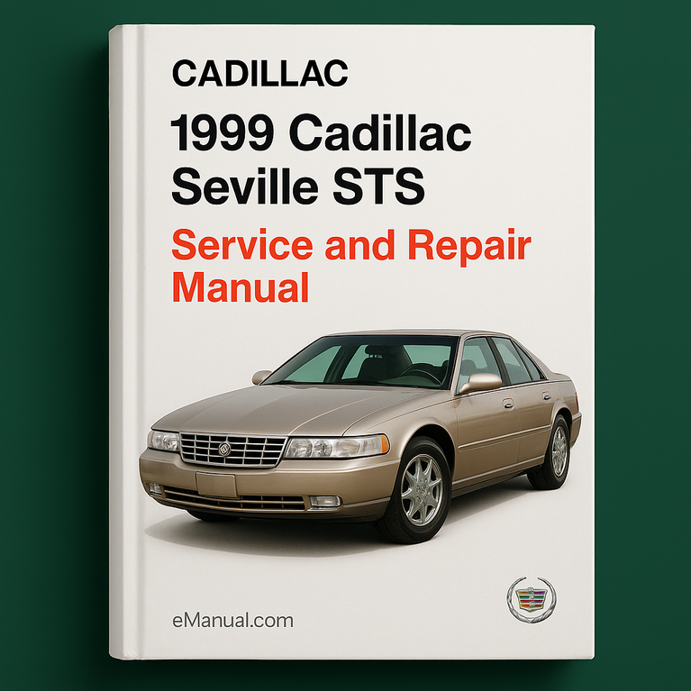 1999 Cadillac Sevilla STS Manual de servicio y reparación